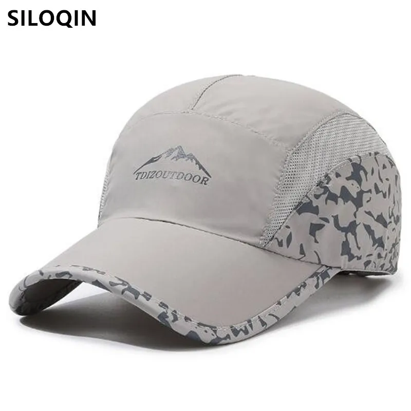 

New Summer Women's Hat Snapback Cap Thin Breathable Mesh Baseball Cap Party Hats Camping Sunscreen Fishing Cap Men's Caps