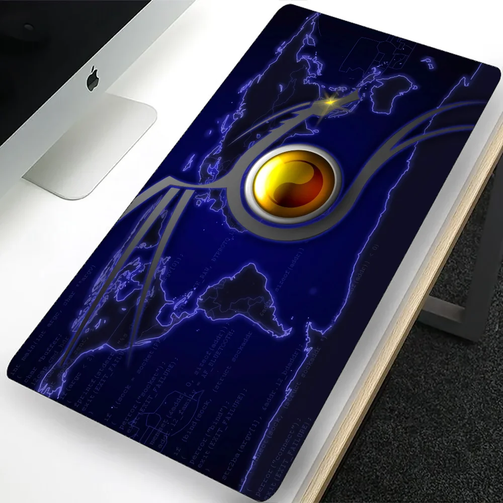 Kali Linux Large Gaming Mouse Pad Computer Mousepad PC Gamer Laptop Mouse Mat Office Mausepad XXL Silicone Keyboard Mat Desk Pad