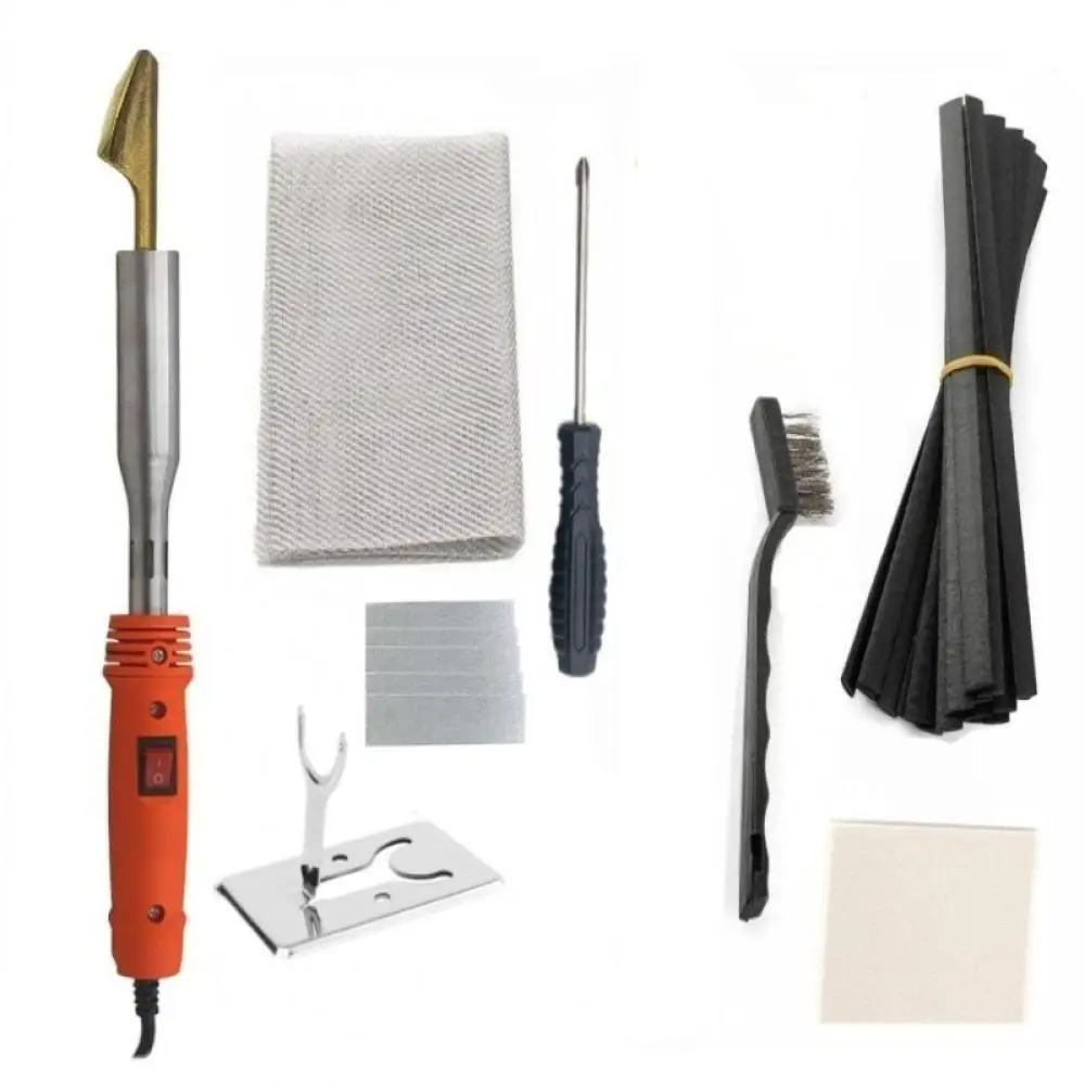 Car Plastic Repairing Device Smoothing Head Welder Iron For Bumper Interior Crack Restoration Thermal Welding Equipment