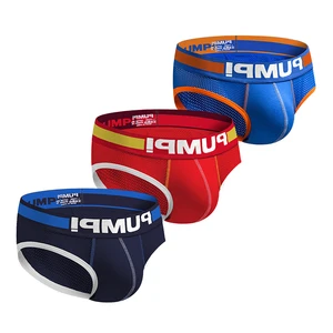 Atmungsaktiven Männern Oco Bikini Cuecas Jockstrap, Herrenhips, sexy schwul unter, Sissy Brief Sissy, 3pcs pro Los 10 Hauptverkäufe schwul ausgestopfte Cueca - №5