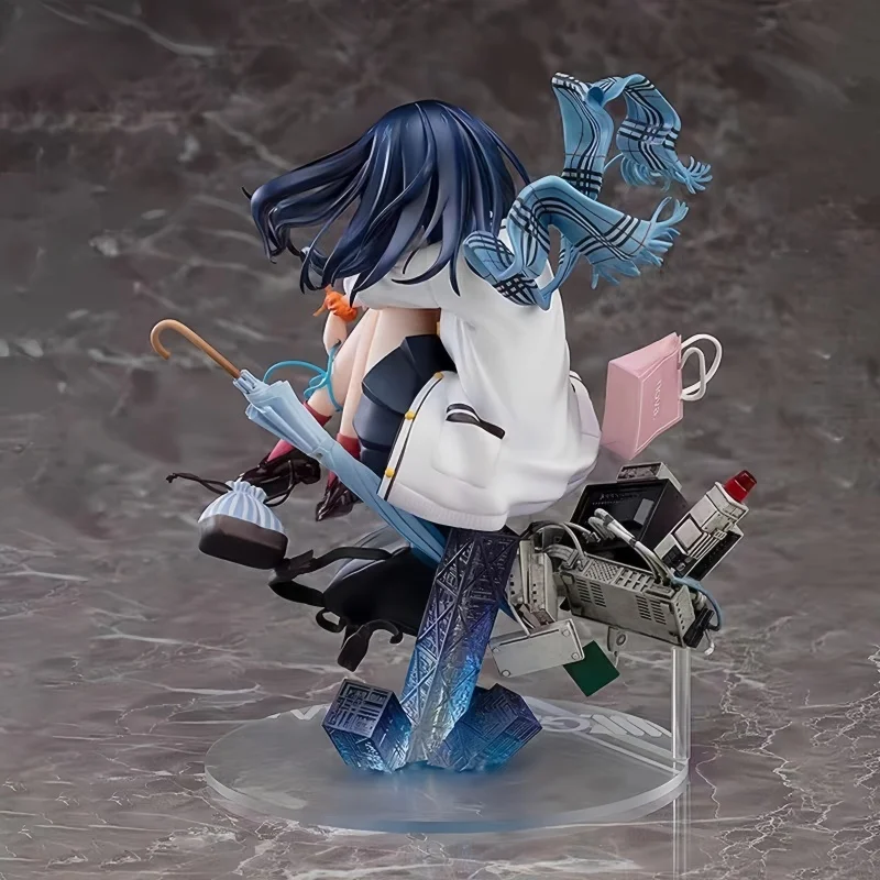 Gridman Anime Figur 18 cm Takarada Rikka PVC Gk Statue Sammeln Modell Puppe für Raum Dekoration Und Schreibtisch Geschenk Spielzeug