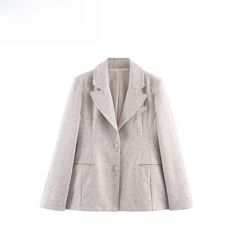 

Faionable ort Skirt Slim Fit Suit Jaet Autumn New Arrival Women's Busin Wear Polyester Material Ele Sle