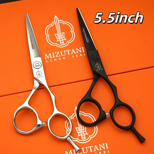 Tijeras de peluquero, tijeras de material VG10 de 5,5 pulgadas, tijeras de peluquería profesionales afiladas y resistentes al desgaste