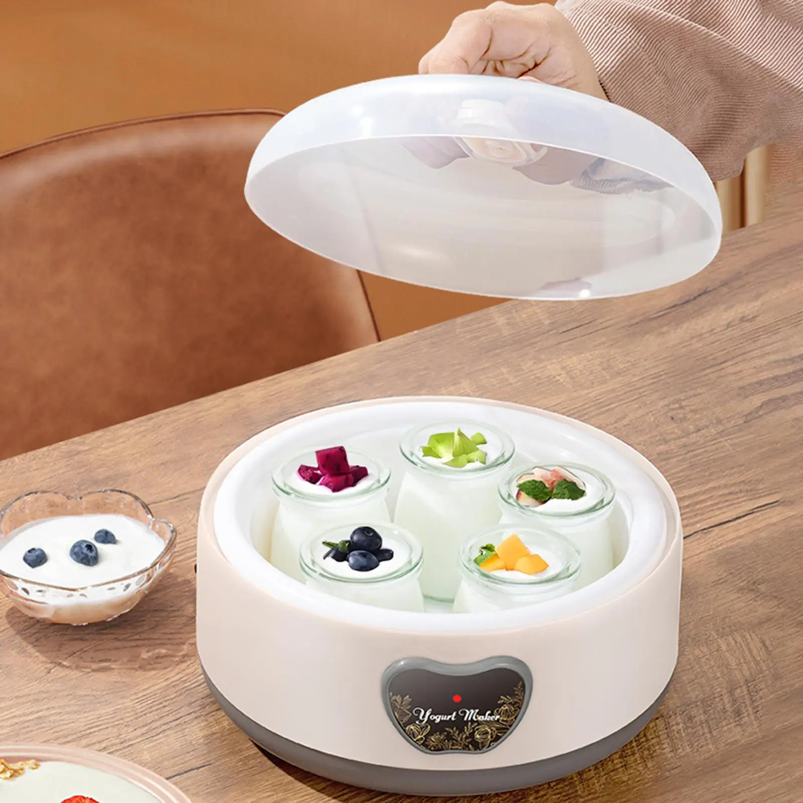Automatic Yogurt Machine Natto Maker Constant Temp Control Homemade Yogurt Maker Compact Greek Yogurt Maker DIY Yogurt Tools