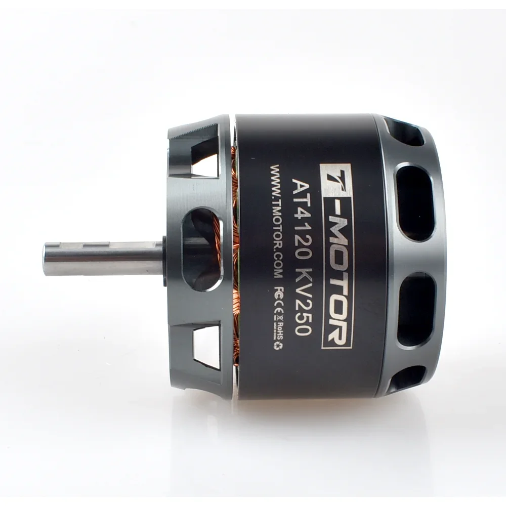 BoMassT-MOTOR AT4120 Long Shaft 250kv 500kv 560kv Brushless RC Airplane Electric Motor