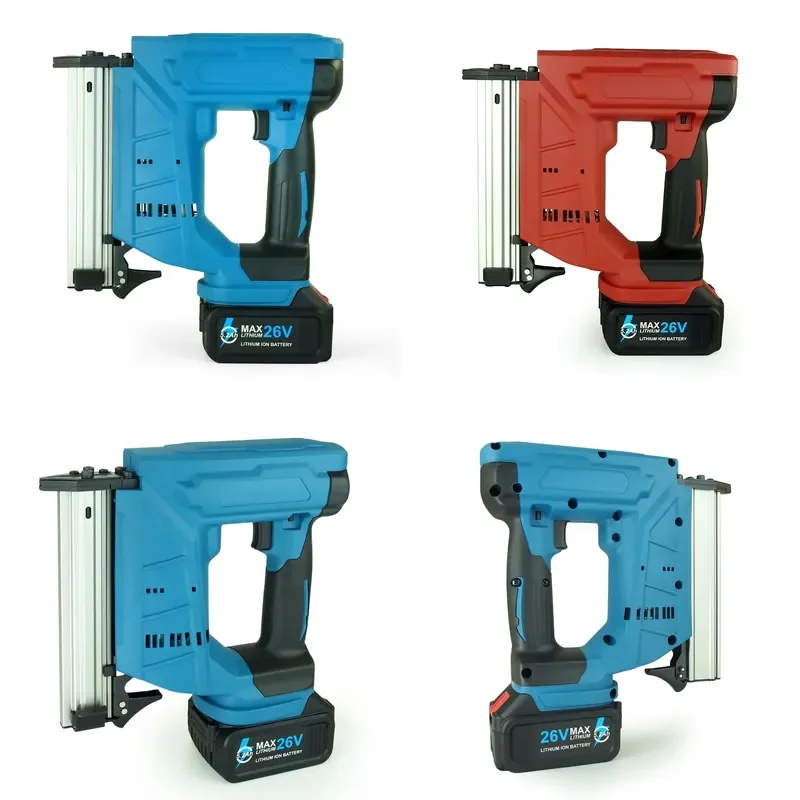 F30 Lithium Electric Staple Gun 2 in 1 Cordless Brad Nailer Portable Nailing Tool Battery Powered Framing Nailer for F30