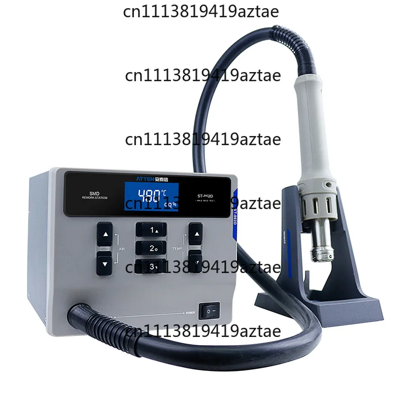 ST-862D Digital Display Constant Temperature Hot Air Desoldering Station Industrial High Power Adjustable Temperature Heat Gun