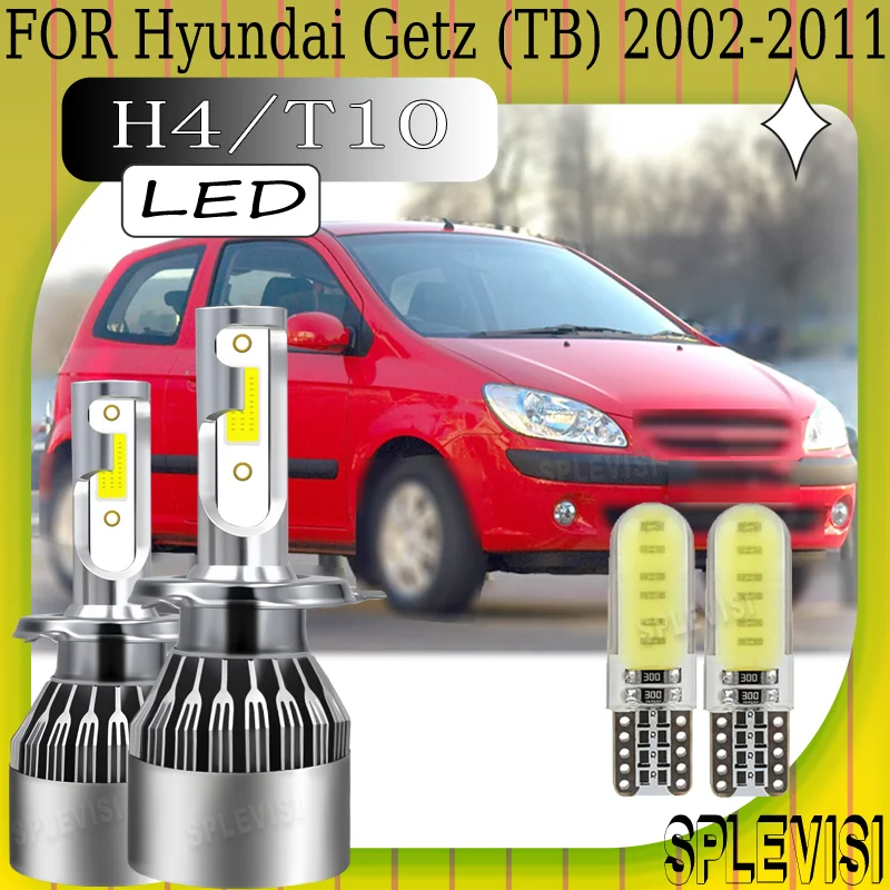 

Long Life No Delay Stable Lighting Long-Lasting 9003 H4 LED headlight For Hyundai Getz (TB) 2002 2003 2004 2005 2006 2007-2011