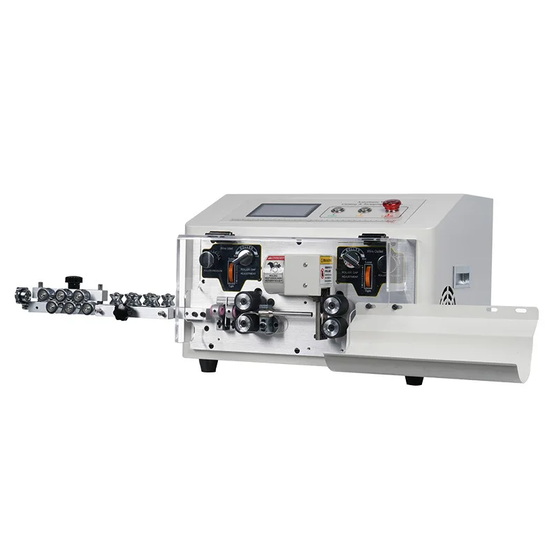 

ZCBX-101L automatic computer wire stripping machine BV6 square hard wire BVR10 offline wire cutting and stripping