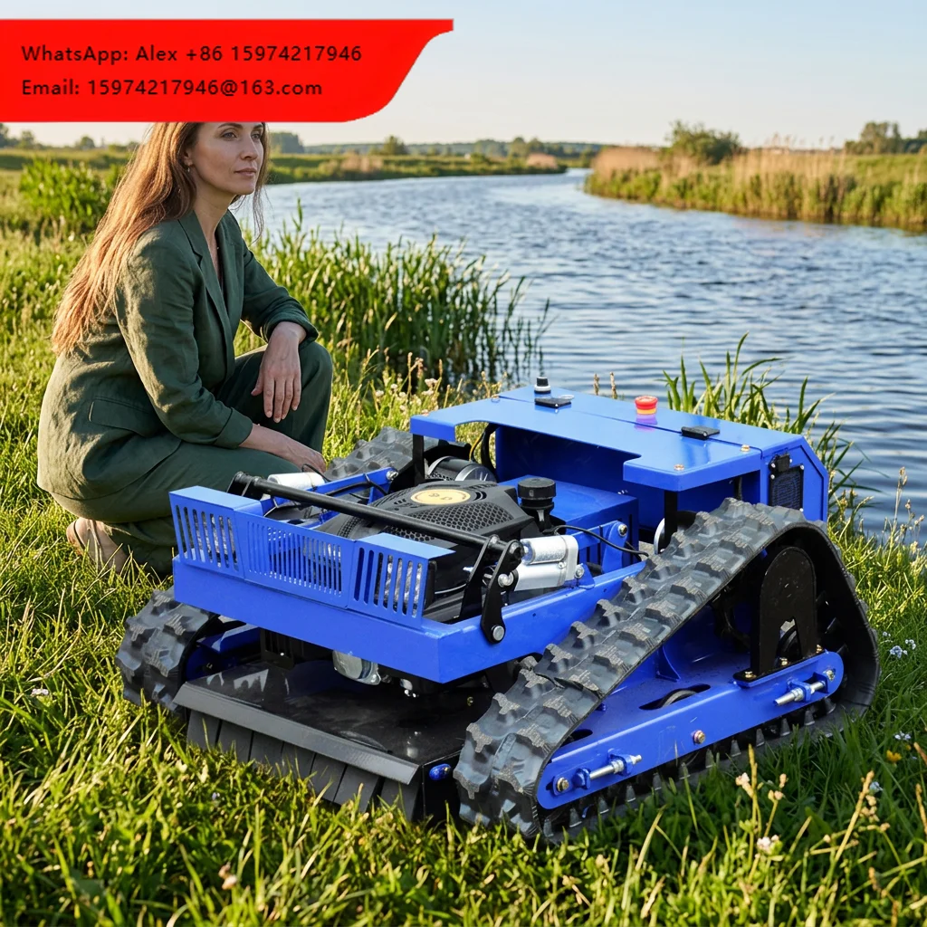 Remote-controlled Lawnmower, Fully Automatic Household Lawnmower, Industrial-grade Lawnmower