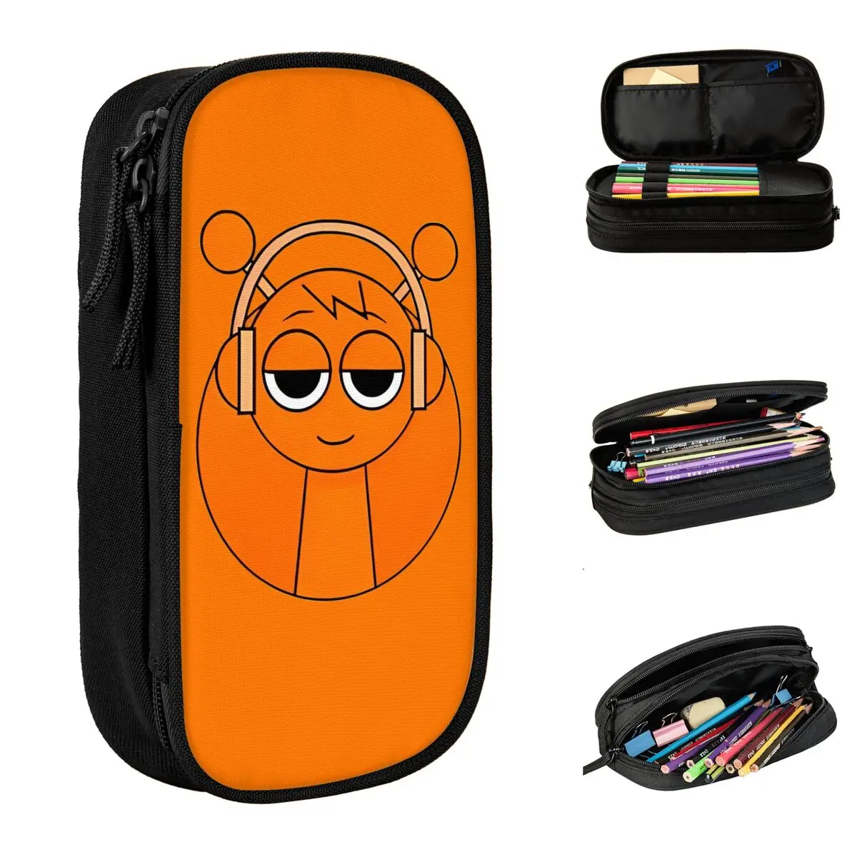 

Fun Sprunki Incredibox Oren пеналы с героями мультфильмов аниме игры пеналы держатель для ручек для студенческой сумки школьные принадлежности канцелярские принадлежности