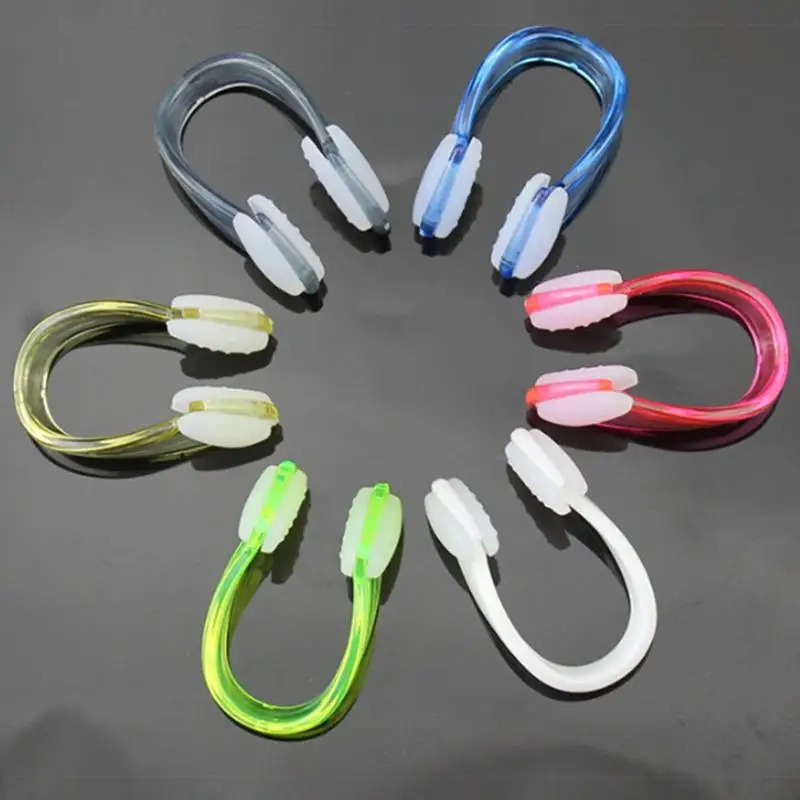 High Quality Reusable Soft Silicone Swimming Nose Clip Comfortable Diving Surfing Swim Nose Clips For Adults Children Non-slip