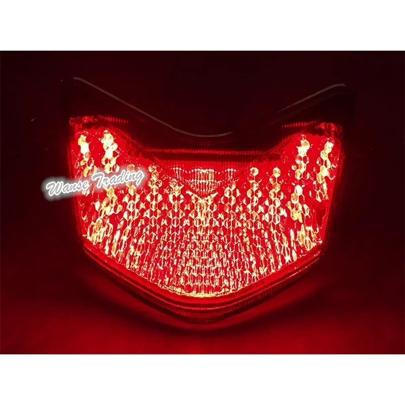 waase E-Mark Rear Tail Brake Turn Signals Integrated Led Light For 2005 2006 KAWASAKI Ninja ZX 636 6R 6RR ZX6R ZX6RR Z750S