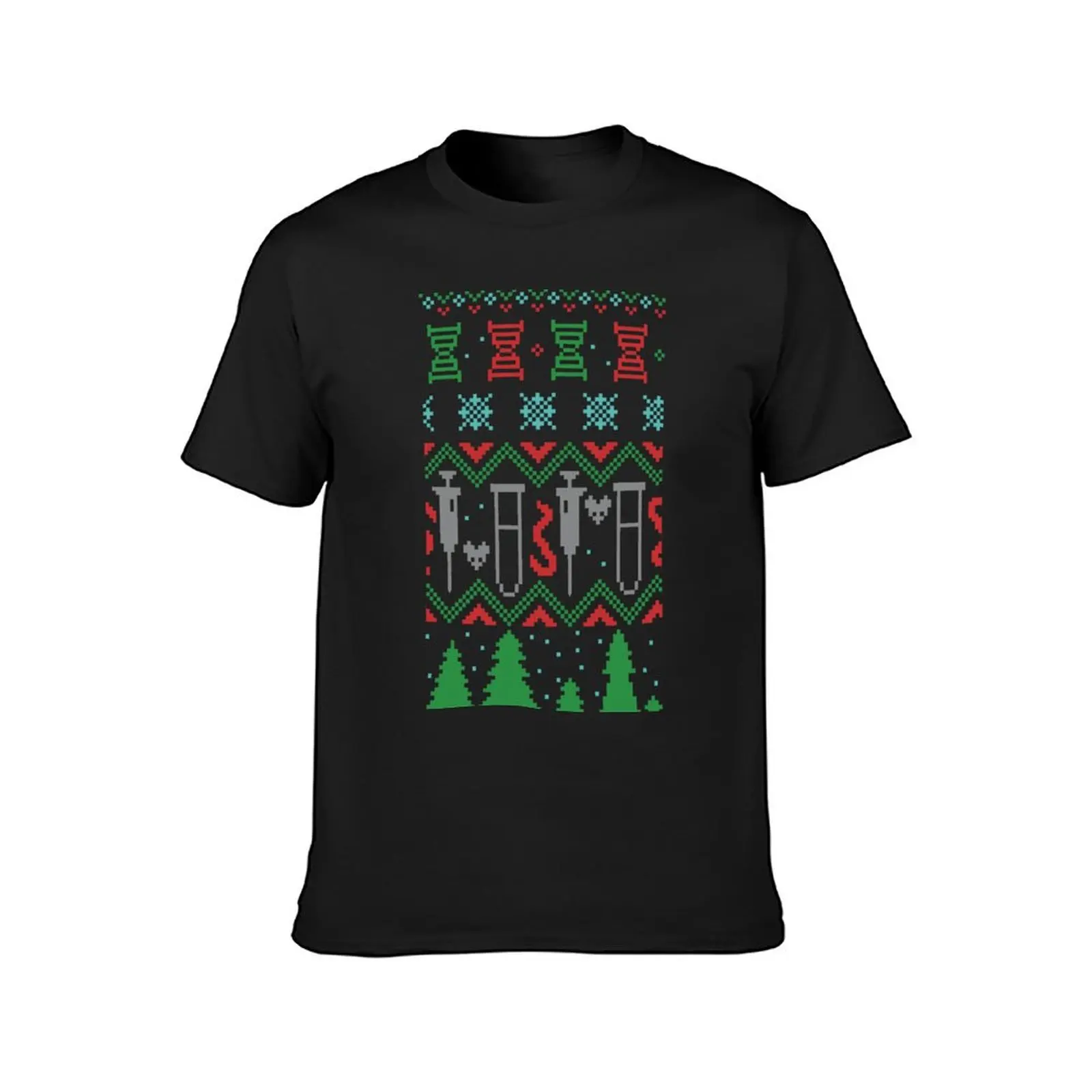 Biology! Christmas design colorful T-Shirt shirts graphic tees anime clothes mens graphic t-shirts