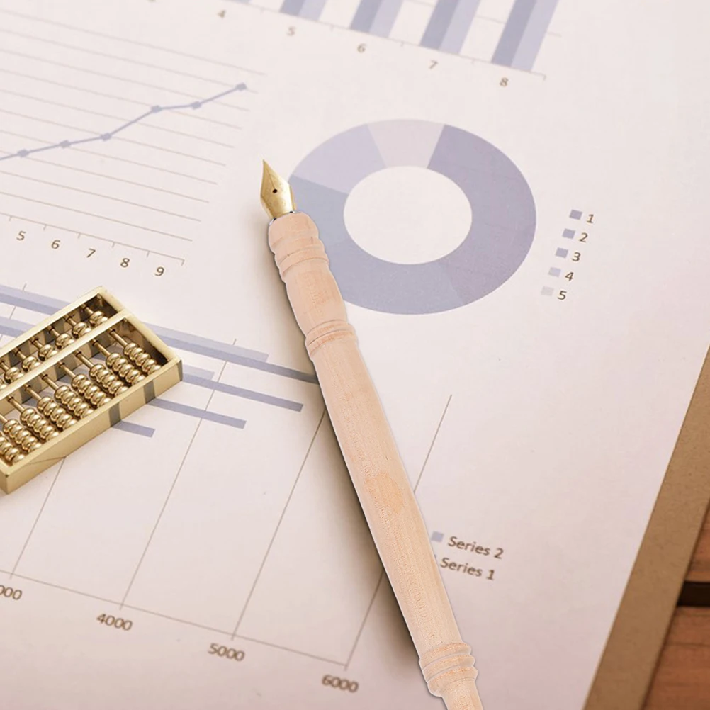 2 Pcs Calligraphy Pen Holder Bamboo Pencil Extender Extendable Crayon Rod for Women Artistic Drawing Tool InterchangeableNib