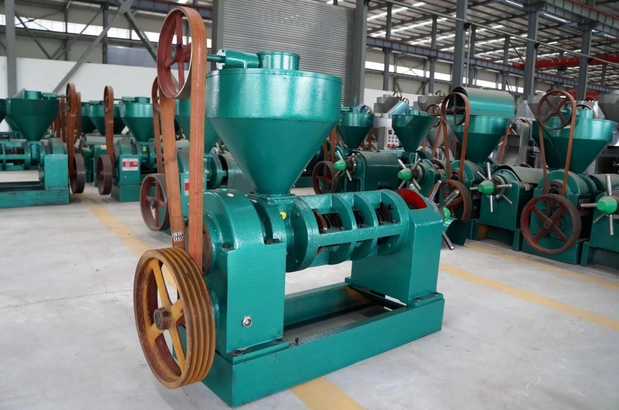 Soybean Groundnut Oil Press YZYX10(95) Complete Oil Processing Line Main Press Unit for Medium-sized Oil Factory