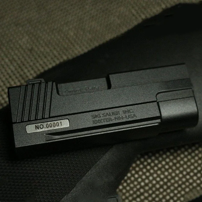 Tactical GLOCK G19 P226 Inflatable Replaceable Windproof Fire Engine Lighter Case IPSC Outdoor Camping Multifunctional Lighter