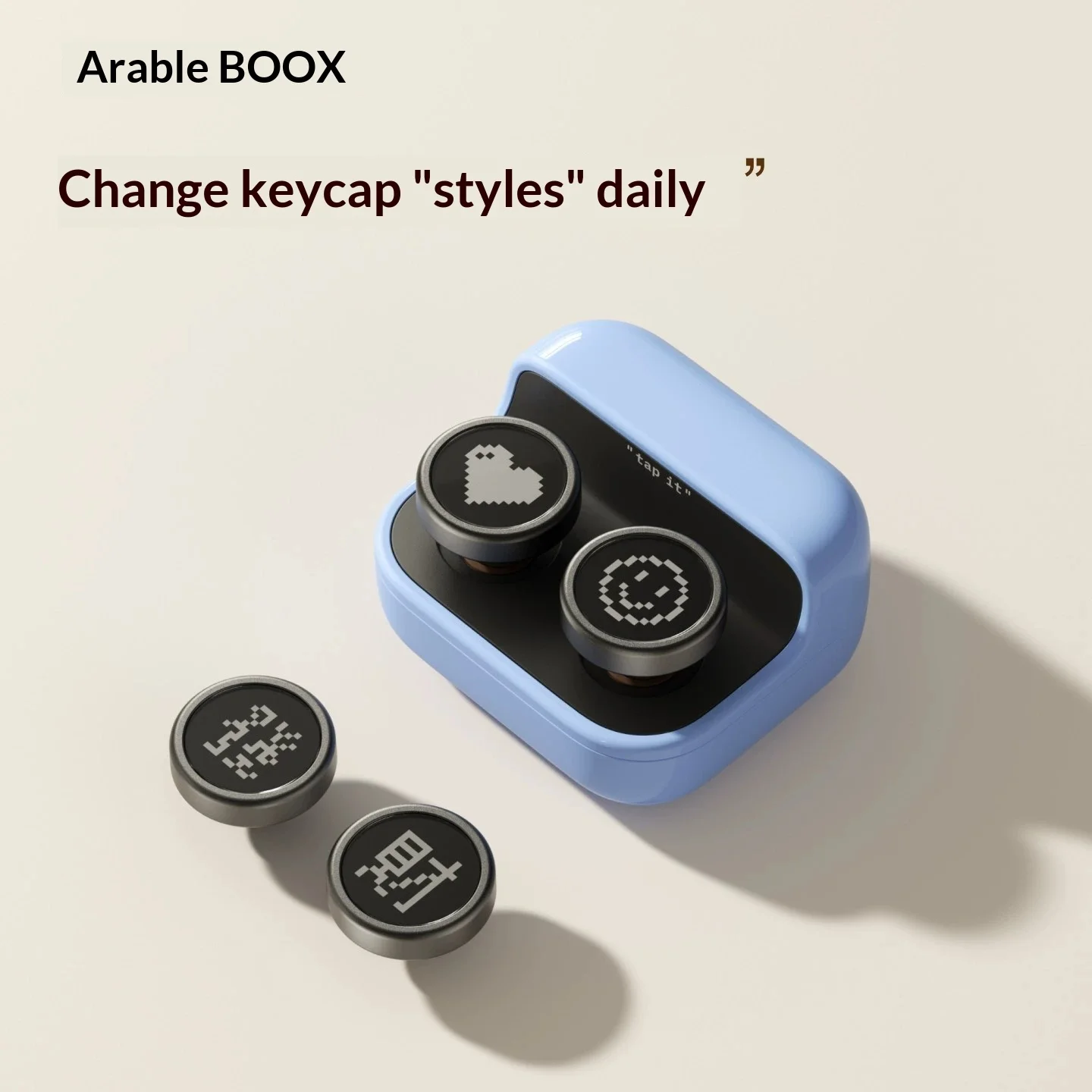 Boox Readers E-Book Page Turner Retro Design Multi-mode Use 5.4 Bluetooth Remote Control Supports Readers/mobile Phones/tablets