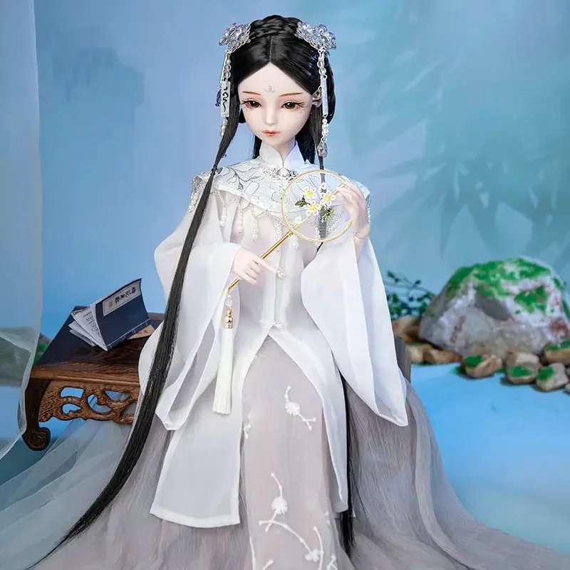 

Кукла BJD 1/3, полный набор, 60 см, реалистичные древние китайские куклы, шарнирная шарнирная коллекция, куклы, подарок для девочек, игрушки