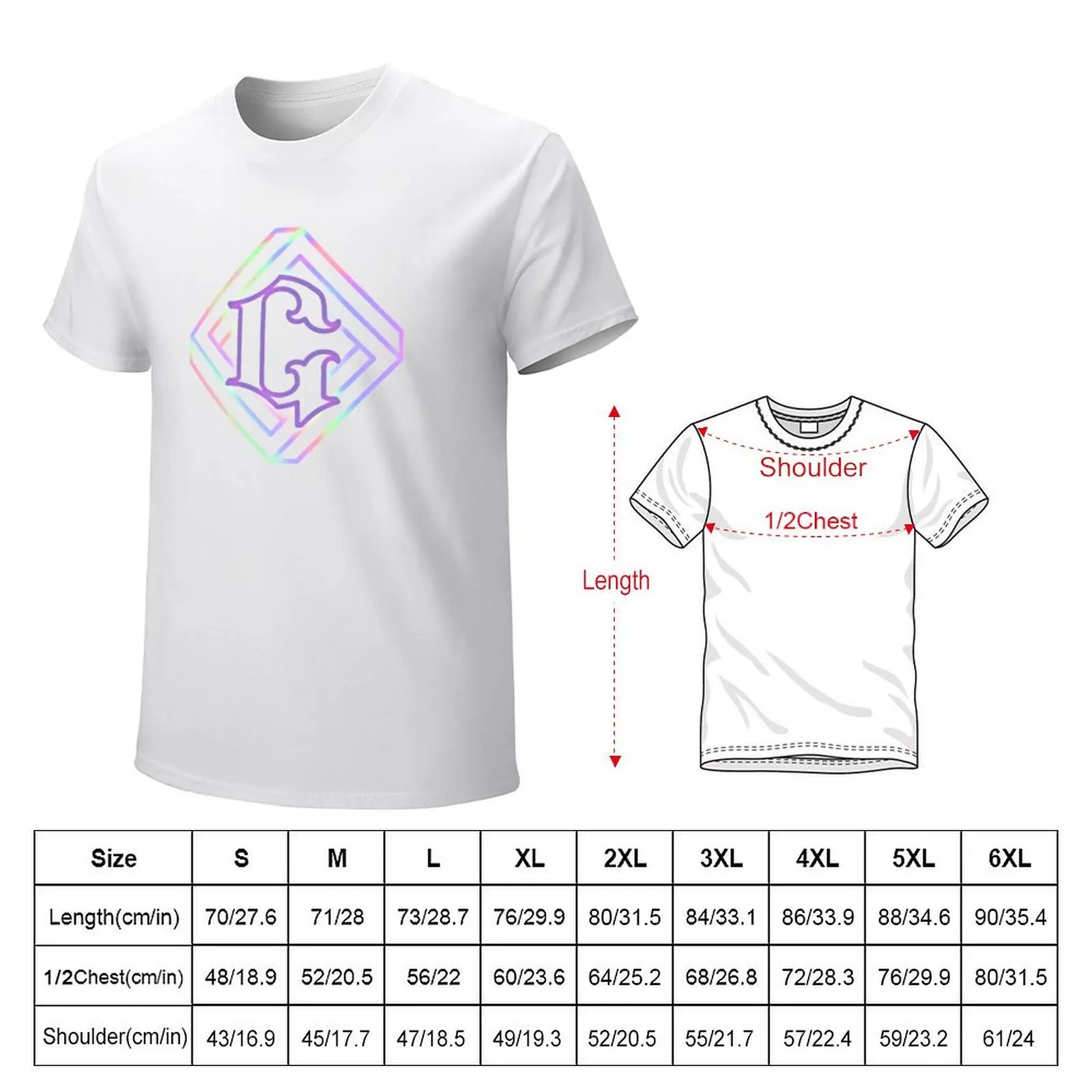 gfriend parallel logo T-Shirt customizeds quick-drying summer top anime plain t shirts men