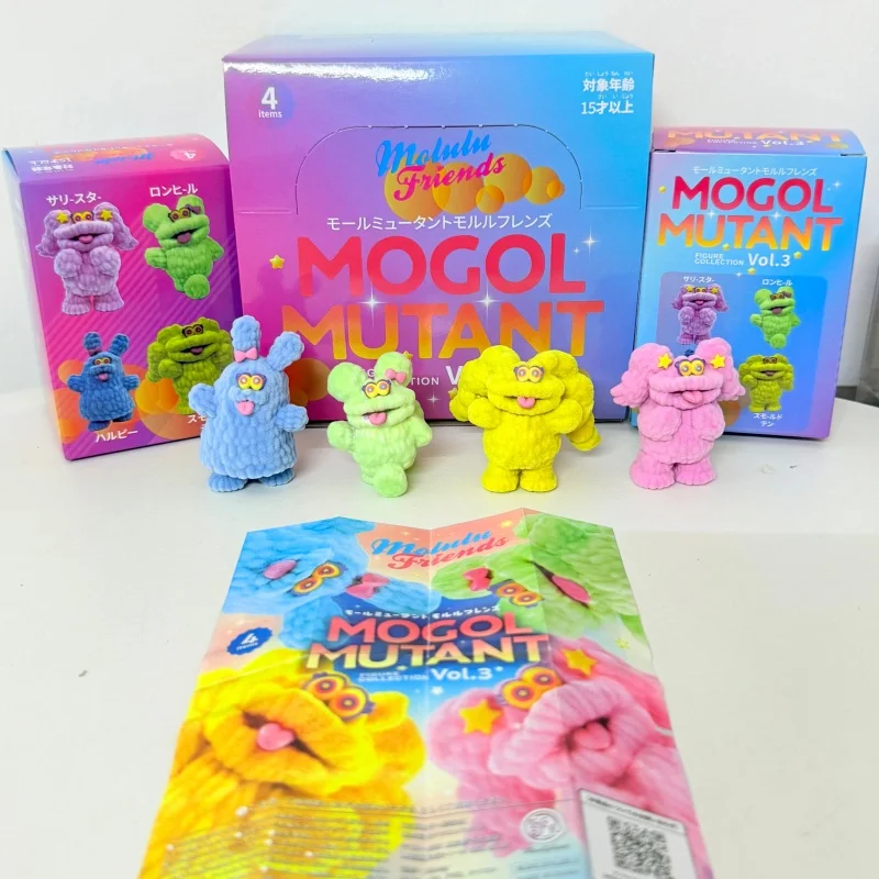 โมกอล มิวตัน บลายด์บ็อกซ์ ของเล่นฟิกเกอร์มอนสเตอร์น่ารัก ของตกแต่งโต๊ะทำงาน ของขวัญเซอร์ไพรส์วันเกิด/คริสต์มาส