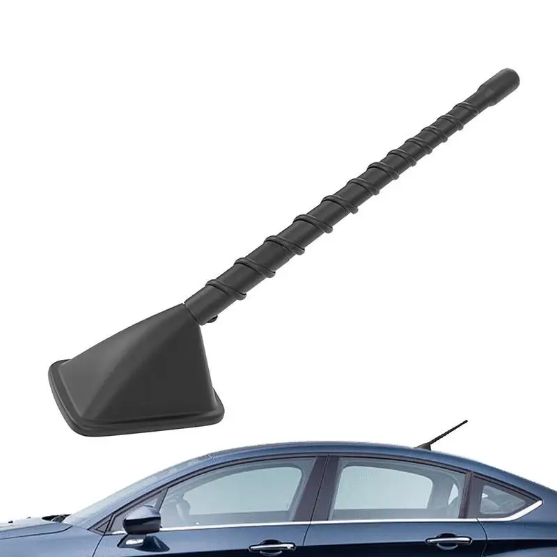 Dummy Car Roof Antenna Car Roof Radio Antenna vehicle Carbon Fiber Radio Antenna Self Adhesive Decorative automobile Antennas