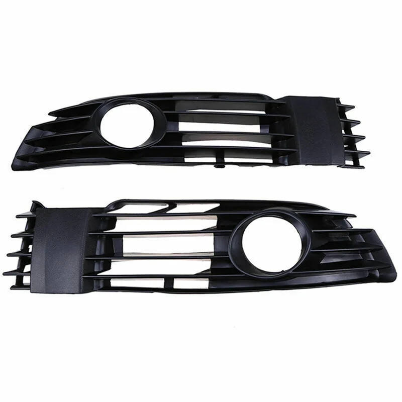 1 Paar LH + RH Auto Accessoires Voorbumper Mistlamp Licht Roosters Bezel 3B 0853665 L 3B 0853666 L voor Passat B5.5 2001-2005