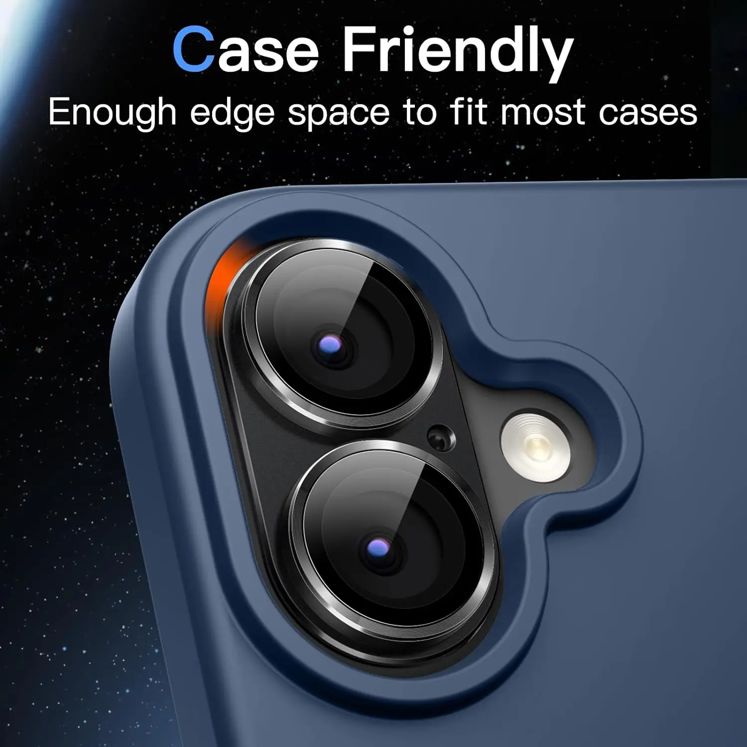 Camera Lens Protector Cover for iPhone 17 Pro Max Air 16 Plus 15 14 13 Mini 12 11 iPhone17 iPhone16 16Plus Phone Protection view 2