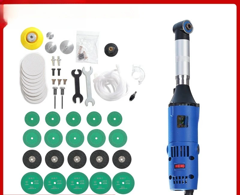 90 Degree Elbow 6 Speed Variable Electric Grout Cleaner Multifunctional Polishing Grinding All-in-one Machine