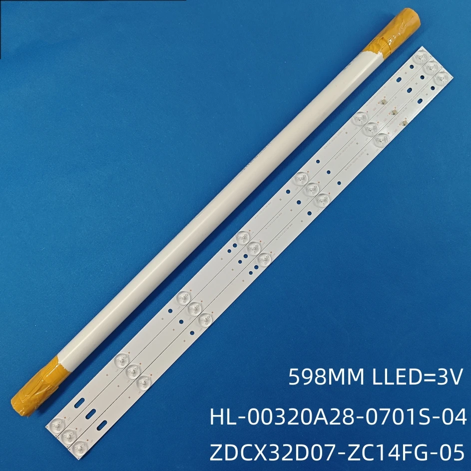 

LED Backlight Strips For DEXP H32B7000E DOFFLER 32BH15-T2 32CH15-T2 HL-00320A28-0701S-04 B0 Bands Rulers ZDCX32D07-ZC14FG-05