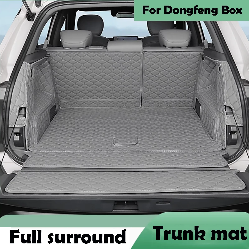 

For Dongfeng VIGO Nammi 06 2025 Trunk Mat Full Surround Leather Material Interior Protective Accessories