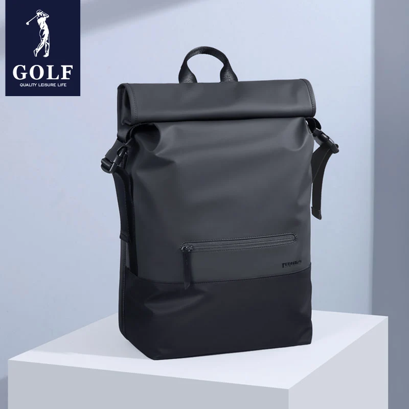 GOLF Backpack Men's Trendy and Fashionable Commuting Backpack Large Capacity Travel Computer Bag Student School Bag