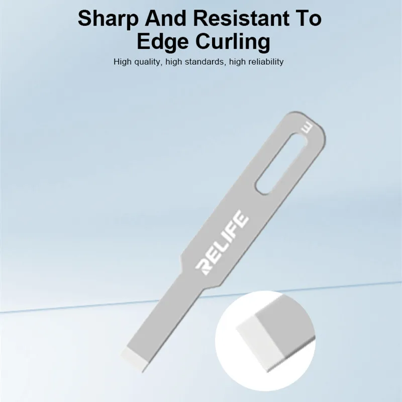 RELIFE TK4 Multifunctional Glue Removal Blade for Mobile Phone Tablet Glue Removal Cutting IC Chip Prying Knifes Tool