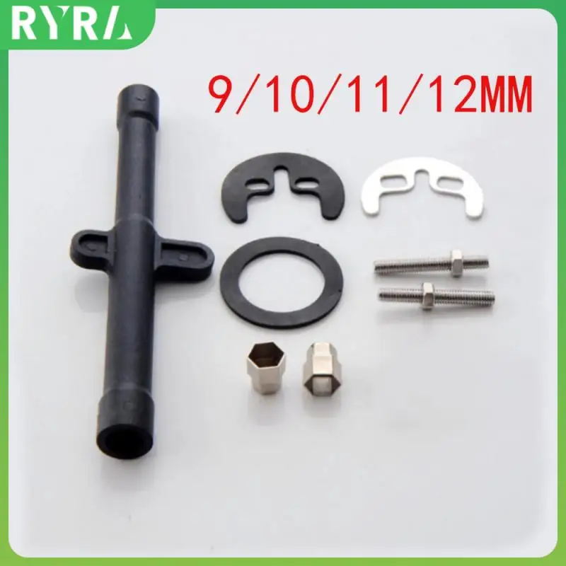 Plumbing Key 9/10/12/11mm Tap Wrench Flume Wrench Sink Faucet Socket Wrench Plumbing Tools Wrench Multifunctional Plumbing Tool