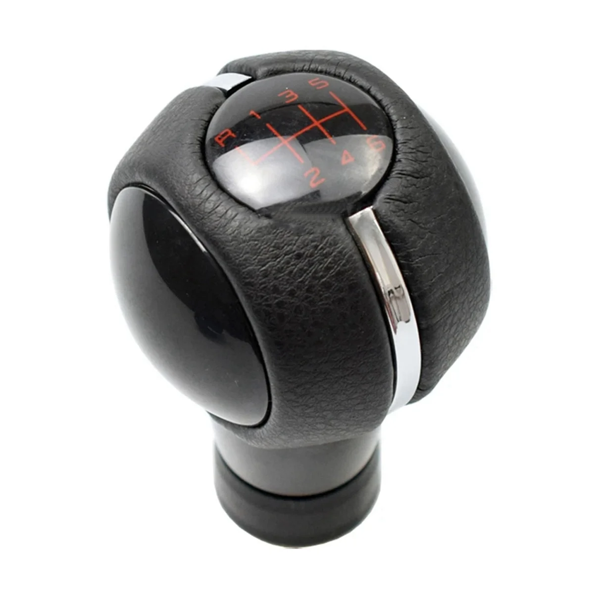 Black+Red Gear Shift Knob 6 Speed for Mini Cooper F54 F55 F56 F57 F60