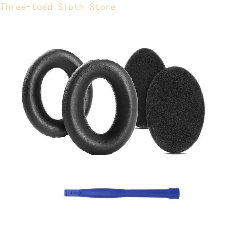 1 paar Professionelle Memory Foam Ohrpolster Ersatz Ohr Pad für HD545 HD565 Kopfhörer Ohr Pad Headset Ohr Tassen E74A – Detail 5