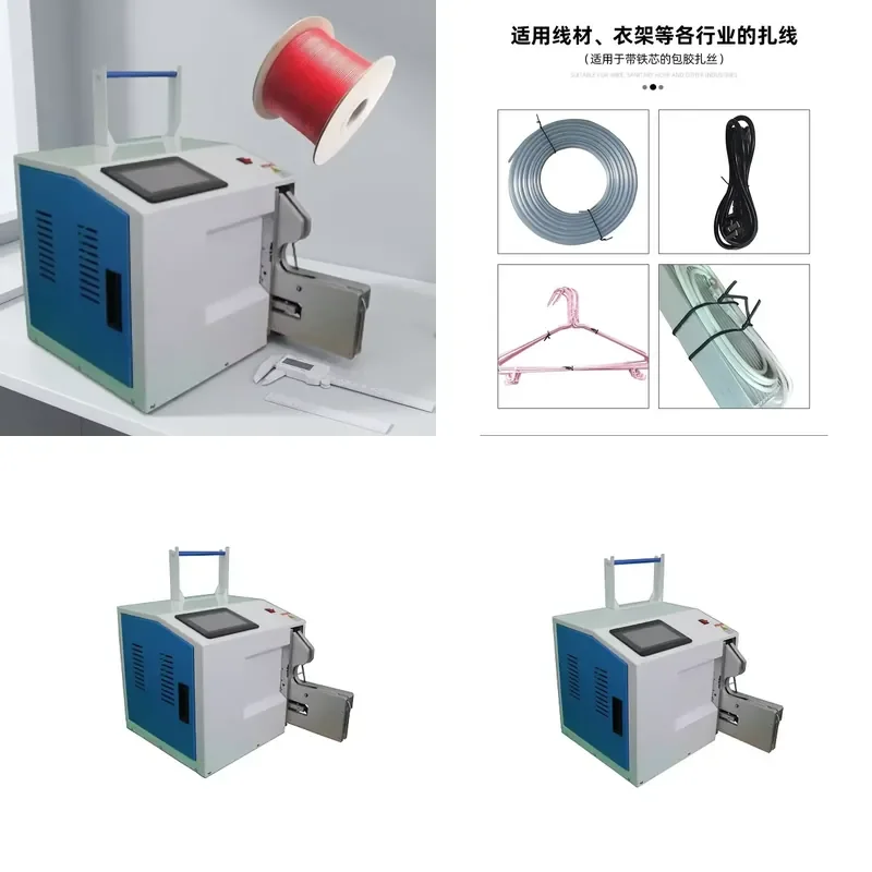 CE Certified Small Automatic Binding Machine for Bread Bags and Cables Commercial Grade Auto Strapping Tool