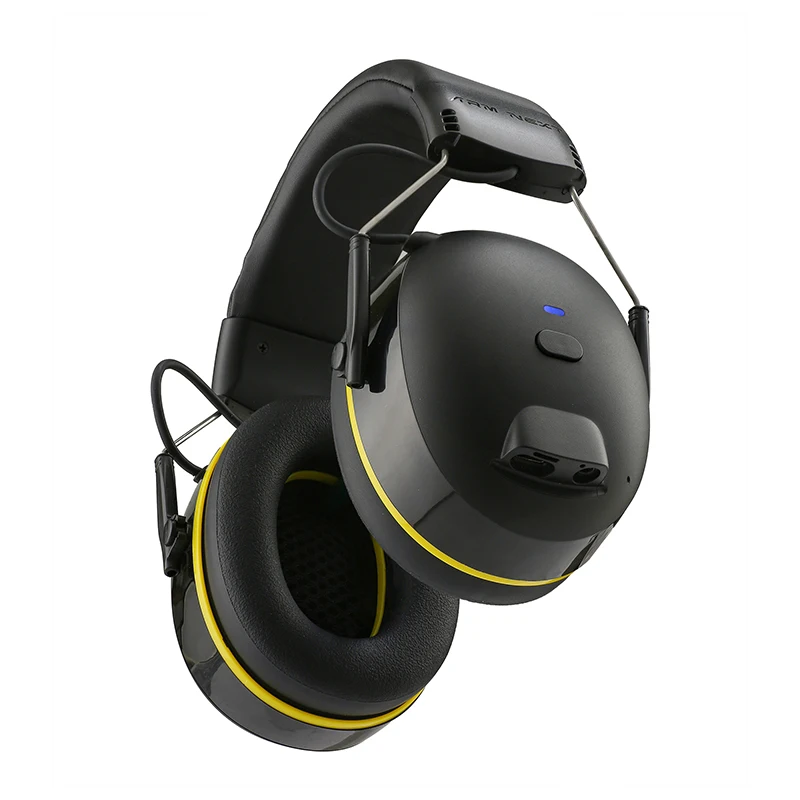 

Shooting Earmuff Connect Hearing Protector with Bluetooth Technology 28dB NRR Ear protection for Mowing Construction Work Shops