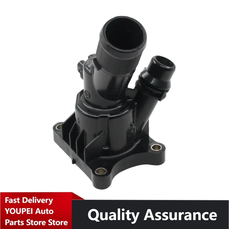 

Engine Thermostat Housing for Volvo S60, S80, V40, V60, V70, V90, XC40, XC60, XC70, XC90. PN: 31293912 31686560