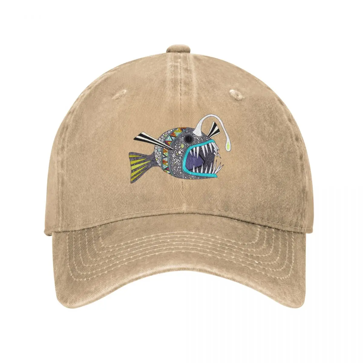 deep sea anglerfish Baseball Cap Fishing cap Hood Girl Men's