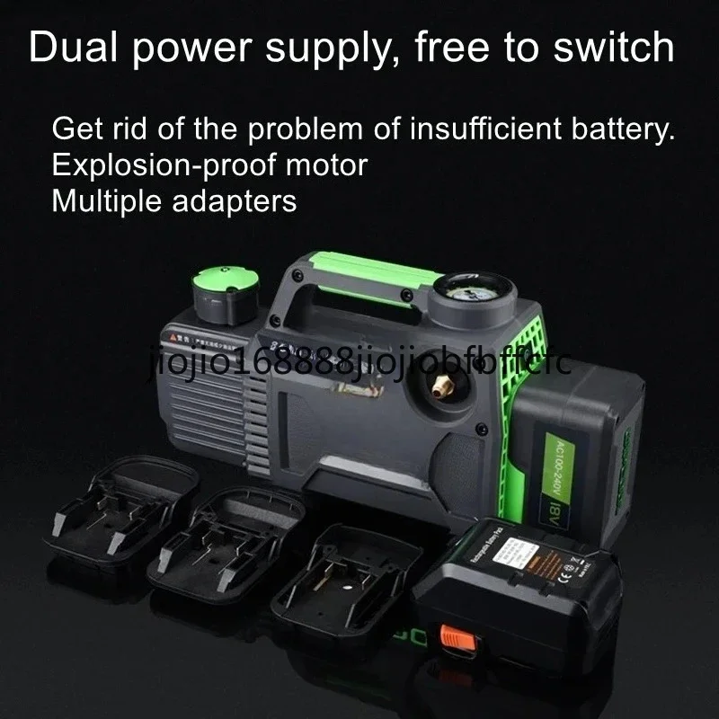 Suitable for  2F1BRK  vacuum packaging pump (1 liter dual stage) dual electric brushless battery 4.0AH