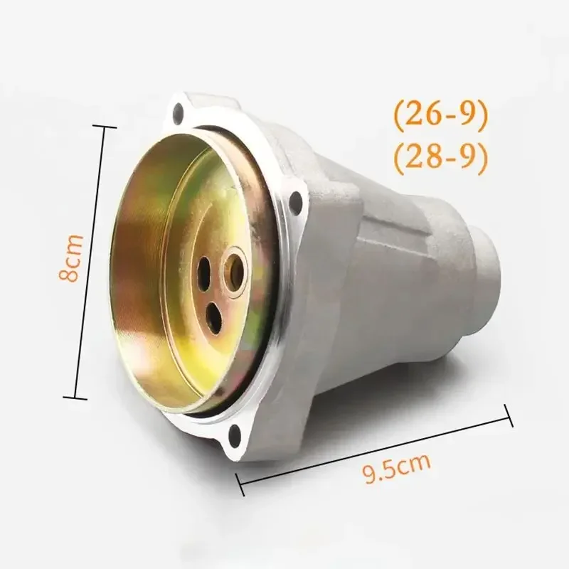 Trimmer Clutch Drum Housing Replacement for 26mm / 28mm 9 Teeth Disc Side-mounted Brush Cutter Clutch Disc Connector, roçadeira