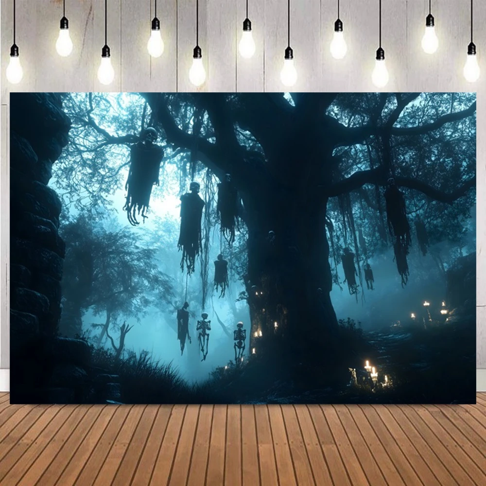 

Halloween Eve Evil Pumpkin Photograph Background Bat Scary Theme Party Portrait Home Decor Banner Photo Backdrop Banner Supplies