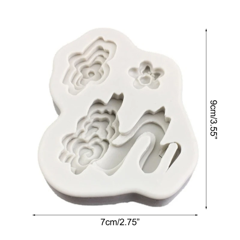 Silicone Chocolate Moulds Fondant Mould Candy Molds Baking Gadget Flower & Cloud Shape Perfect Gift for DIY Baking DropShipping