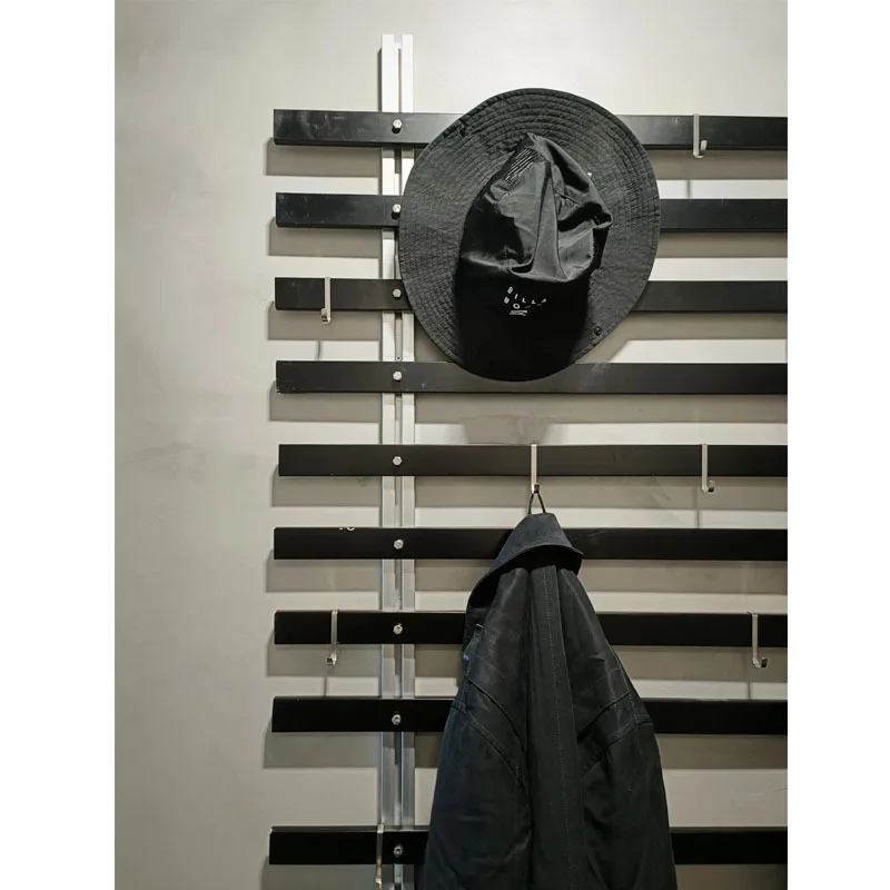 Hat rack hook wall hanging Nordic retro home door hanger bedroom entrance wall storage clothes