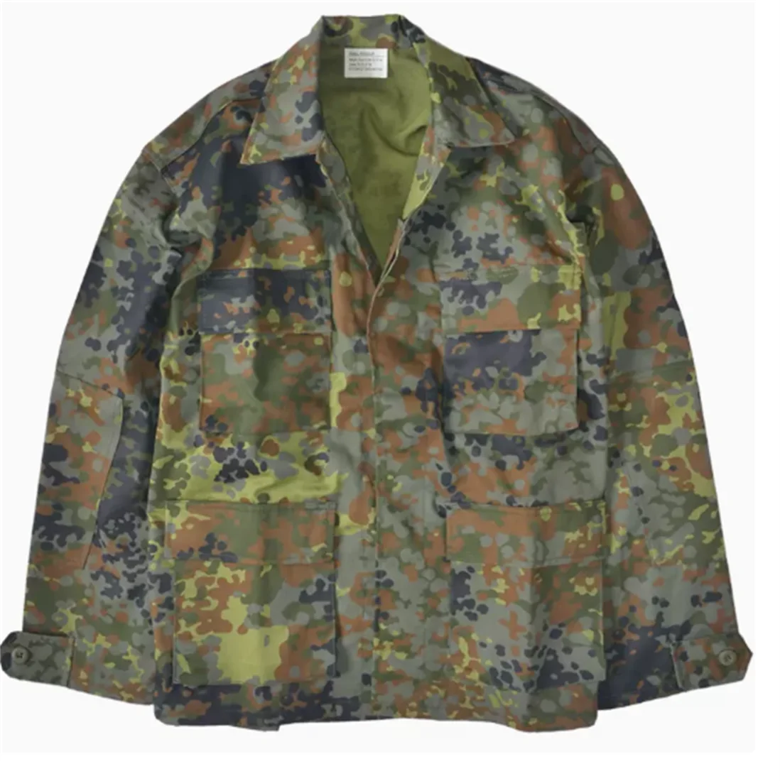 Terno de treino tático clássico americano, Camuflagem, Jaqueta de trabalho, Estilo Militar Retro