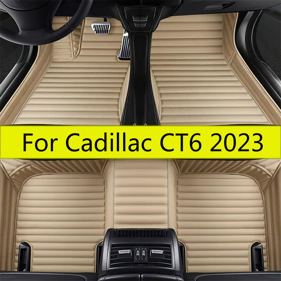 Carpets For Cadillac CT6 2023 Car Floor Mats Auto Accessories Interior Foot Rugs Waterproof Products Replacement Parts Cover