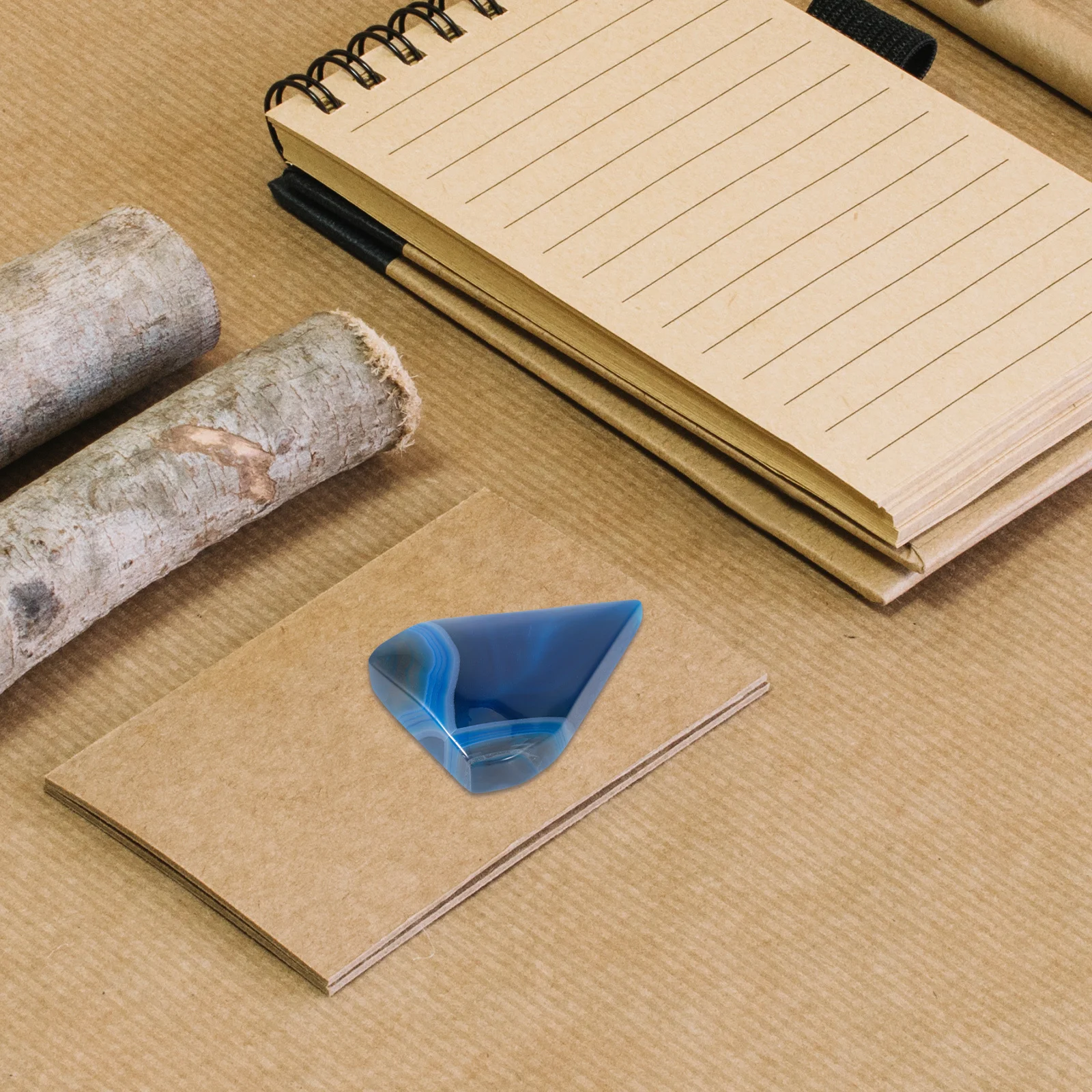 

Natural Blue Agate Flame Ornament Crystal Table Decor Handcrafted Agate Crystal Art Decorative Miniature Sculpture