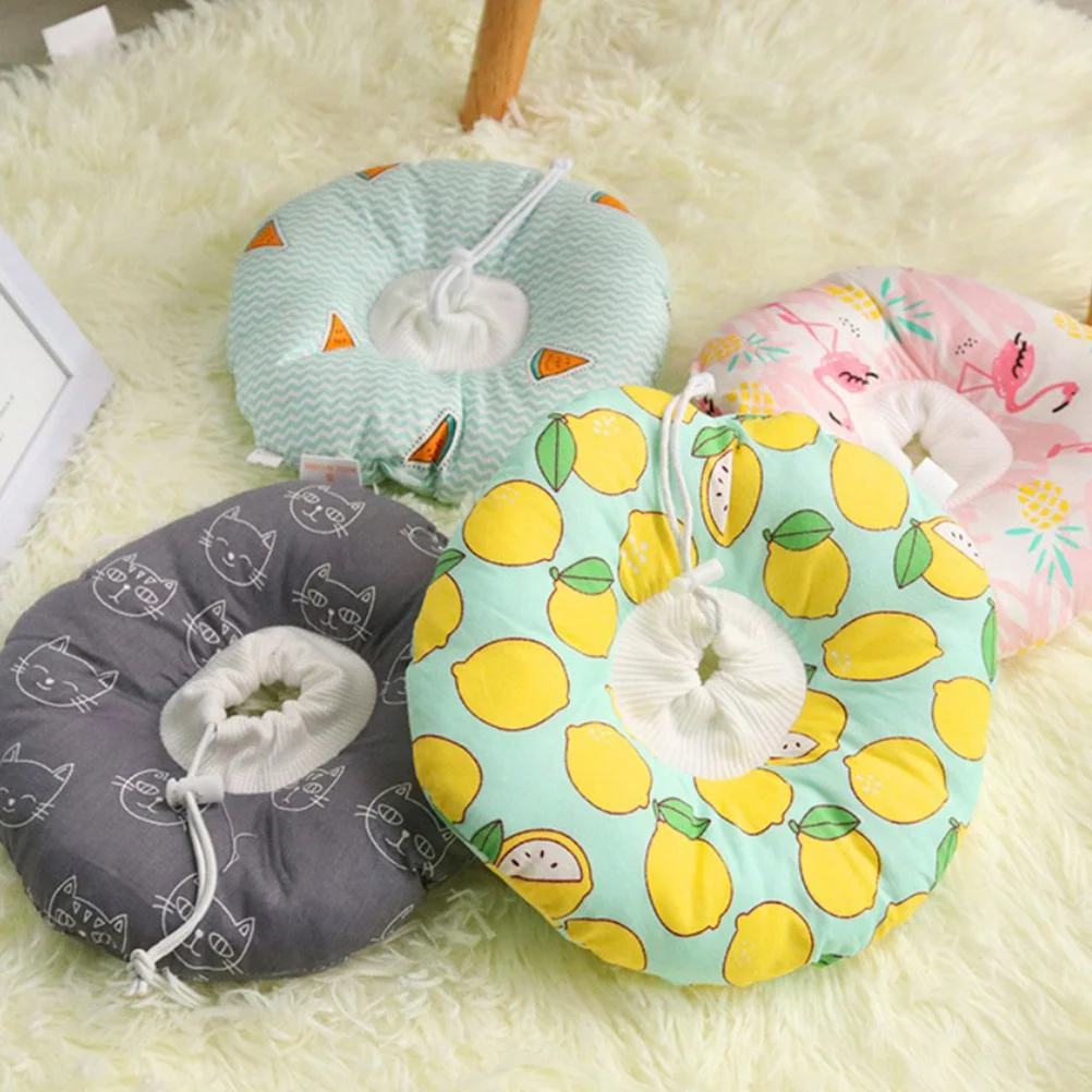 

Cat Elizabethan Collar Grey Large Breathable Anti-Lick Protective Recovery Collar For Pet After Surgery Lightweight