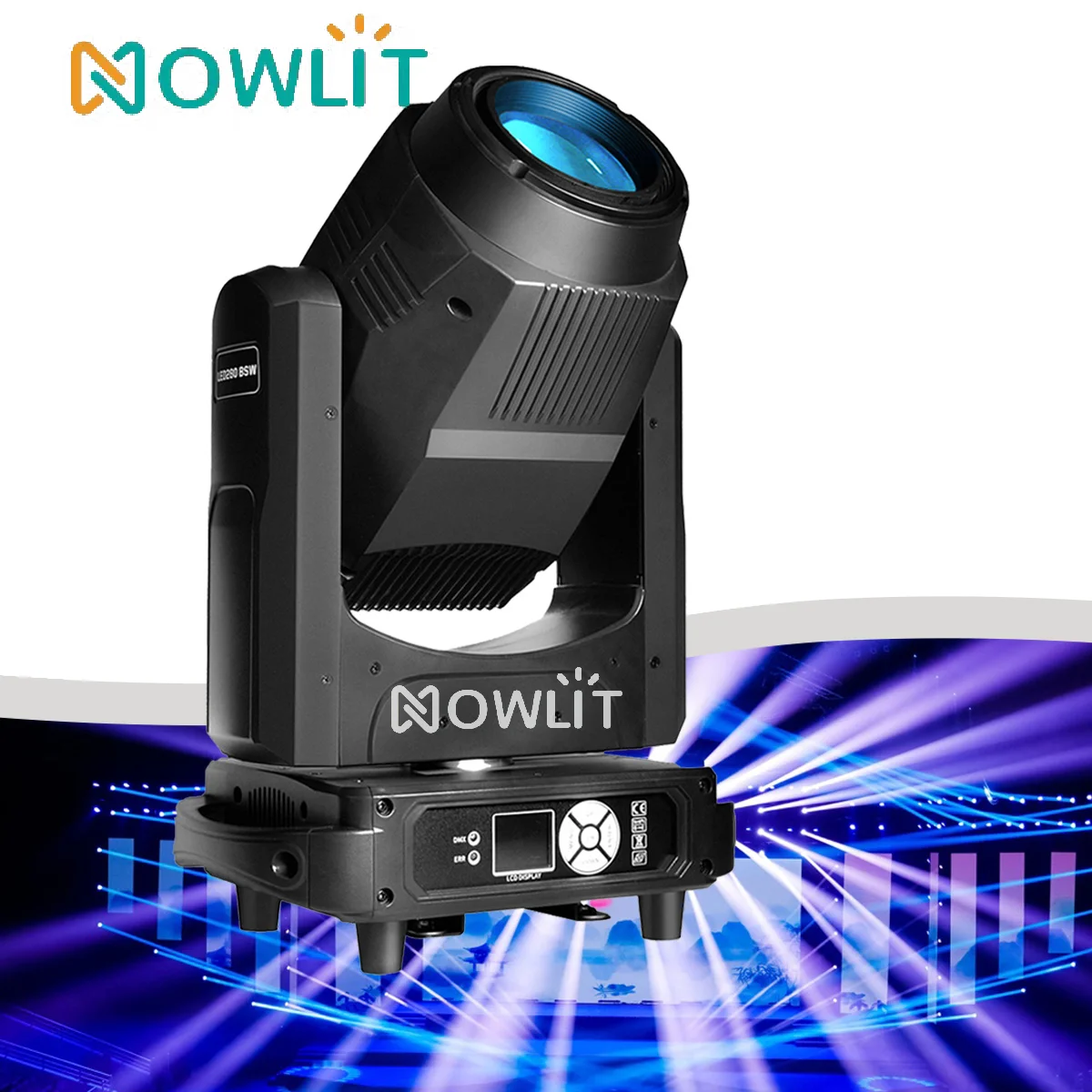 280W 3IN1 LED Moving Head Light High Brightness Beam Spotlight DMX512 Control For DJ Night Club Party Stage Event Lighting